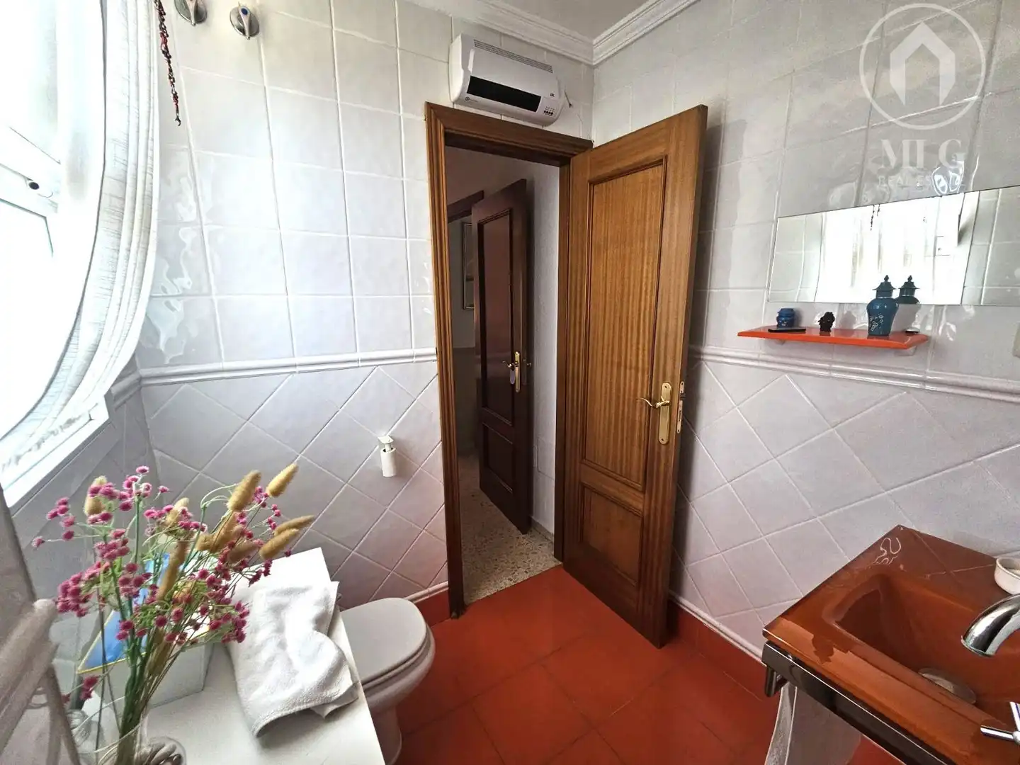 Baño de Casa adosada en venta en Alhaurín de la Torre con Aire acondicionado y Amueblado