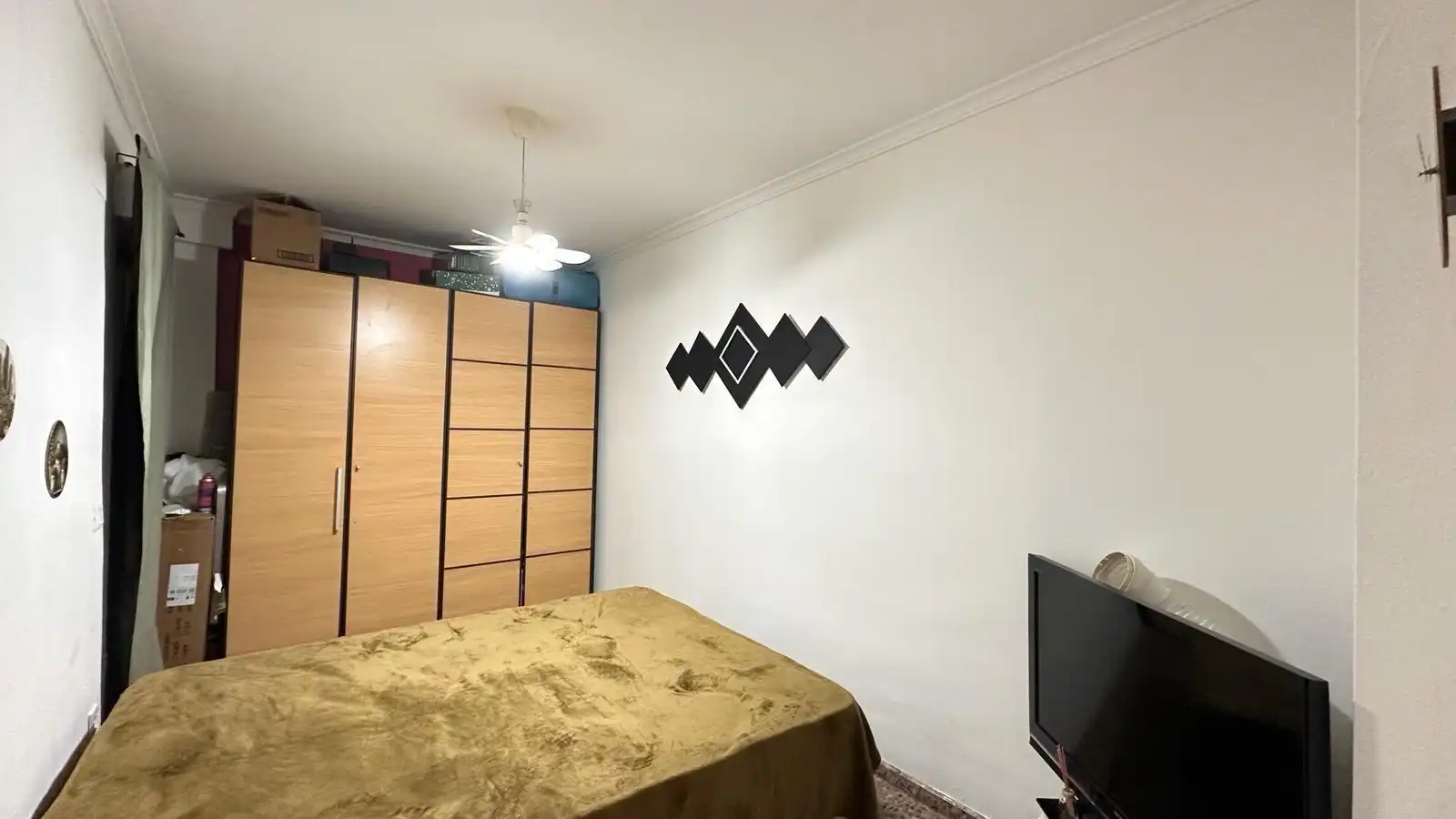Schlafzimmer von Wohnung zum Verkauf in Carlet mit Klimaanlage und Heizung