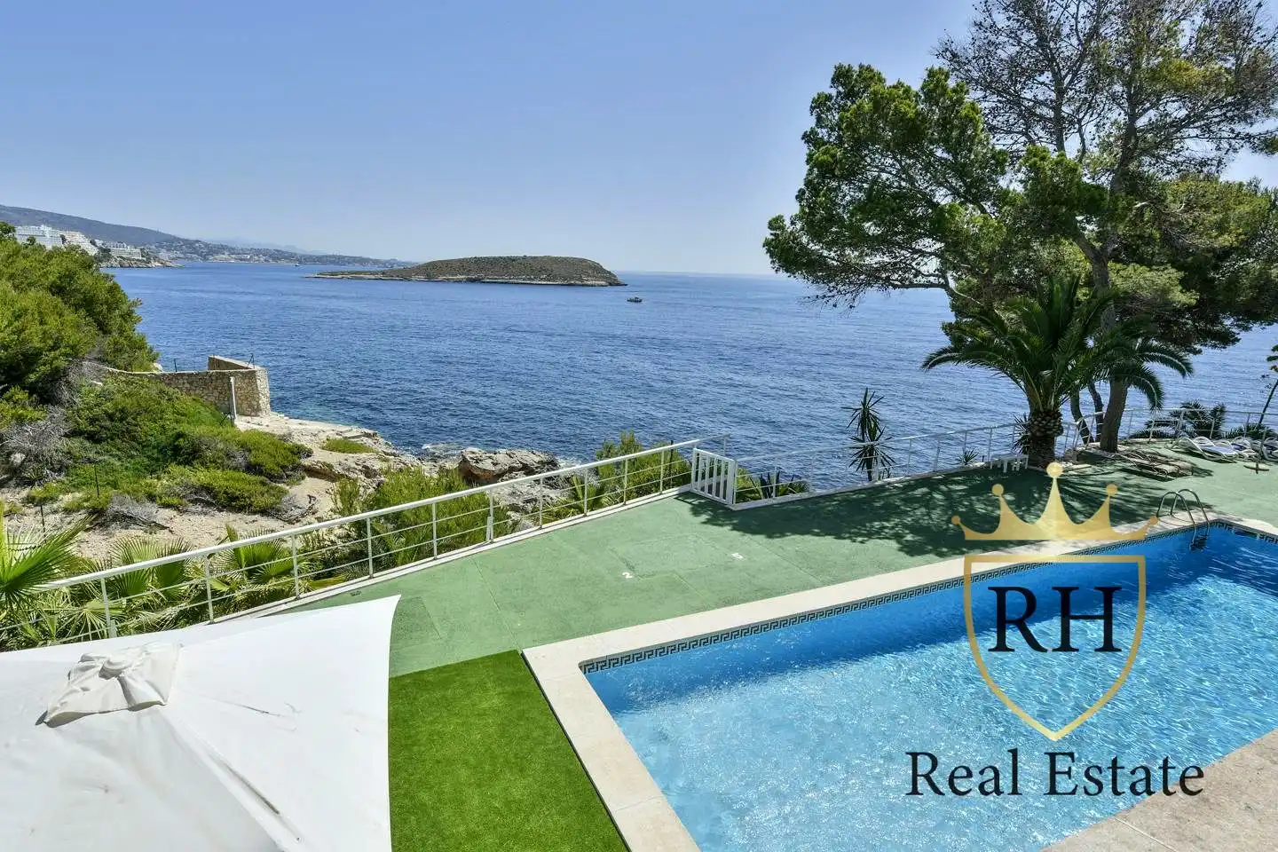 Vista exterior de Dúplex en venta en Calvià con Aire acondicionado, Calefacción y Terraza