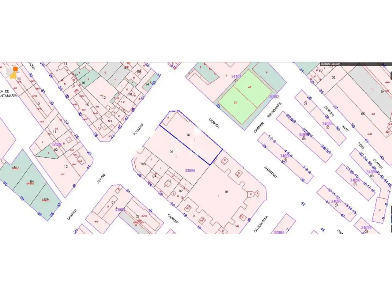 Exterior view of Industrial buildings for sale in Lleida