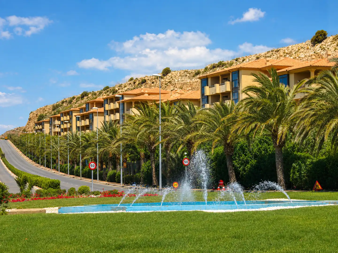 Exterior view of Apartments for sale in El Ejido  with Air Conditioner, Terrace and Community pool