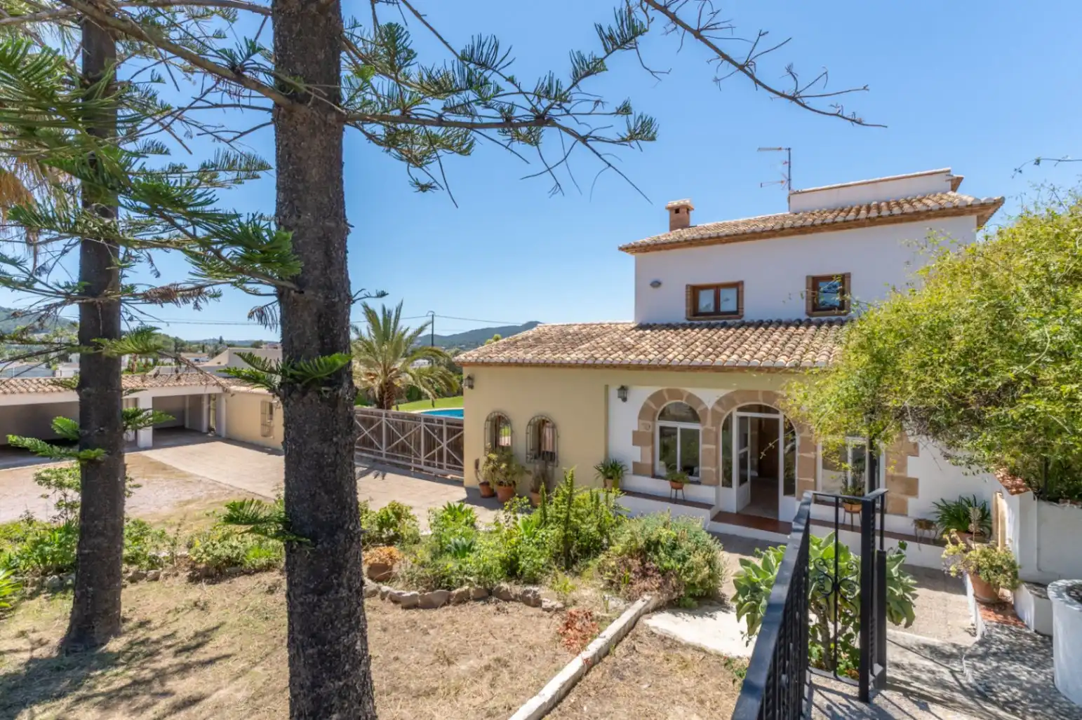Exterior view of Houses for sale in Jávea / Xàbia  with Air Conditioner, Heating and Private garden