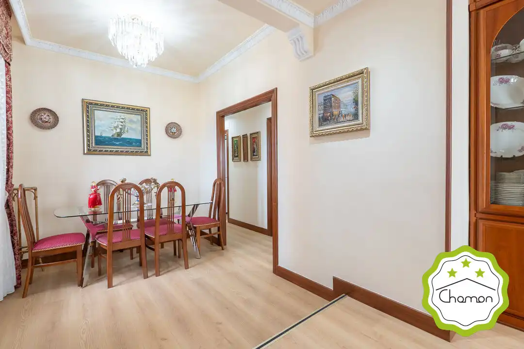 Esszimmer von Wohnung zum Verkauf in Bilbao  mit Heizung und Privatgarten