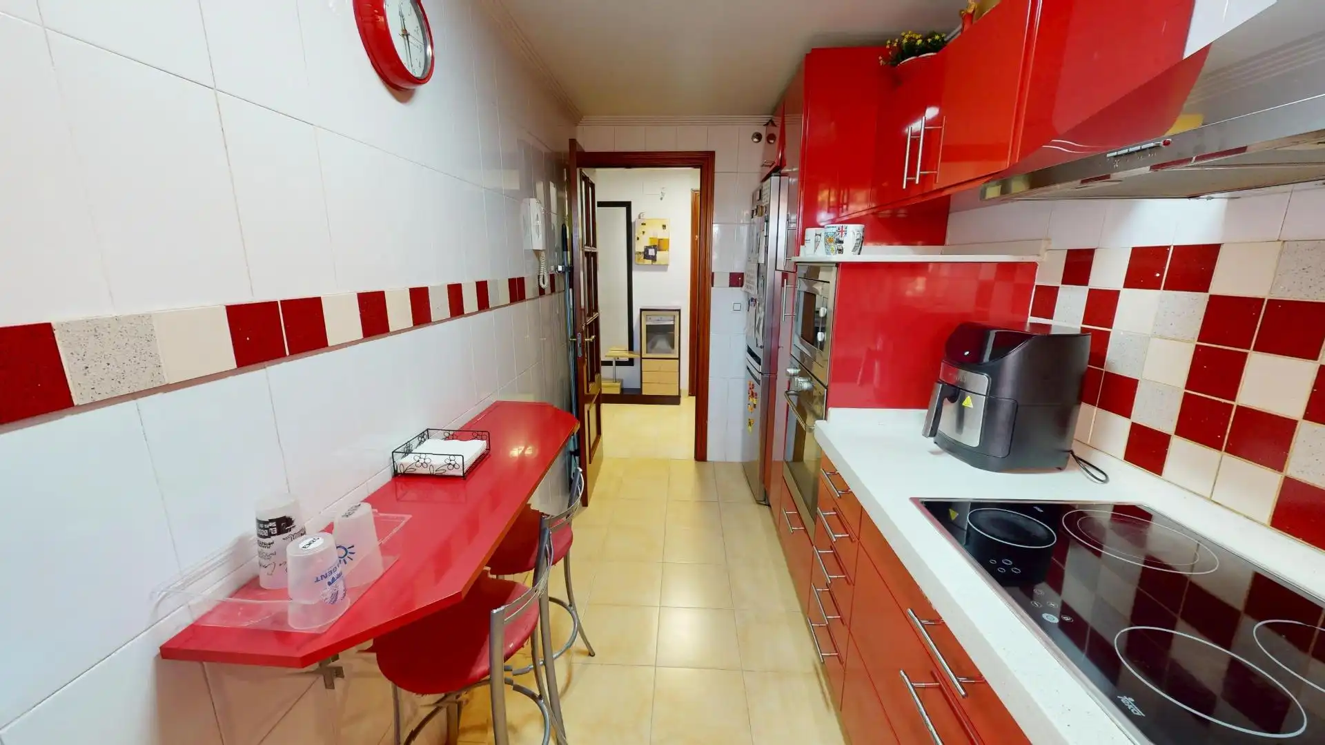 Cocina de Piso en venta en Alcalá de Guadaira con Aire acondicionado, Calefacción y Jardín privado