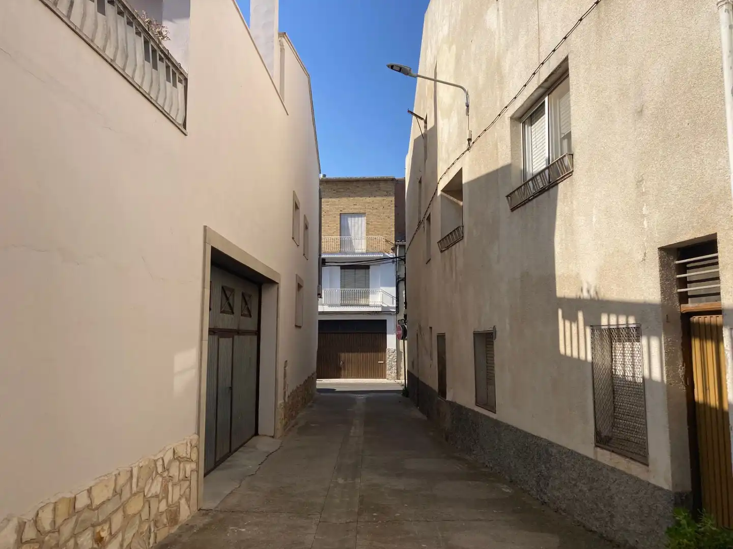 Vista exterior de Casa o xalet en venda en Vilanova de Bellpuig amb Calefacció, Terrassa i Moblat