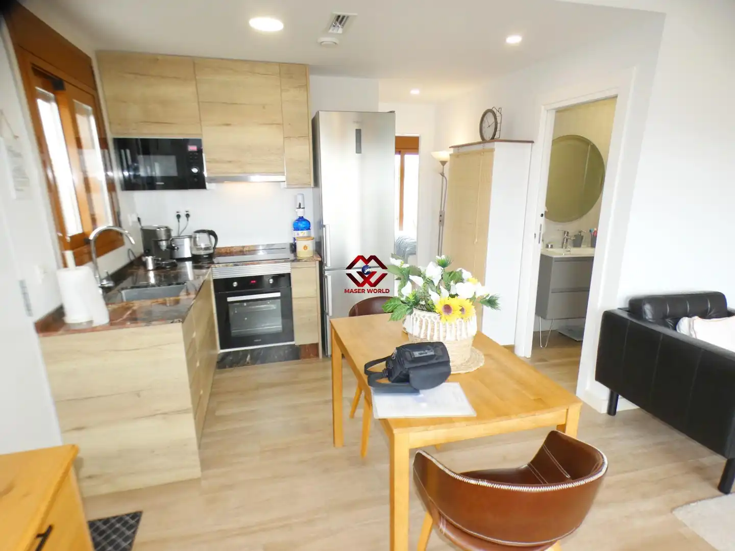 Cocina de Casa o chalet en venta en Mazarrón con Aire acondicionado, Calefacción y Terraza