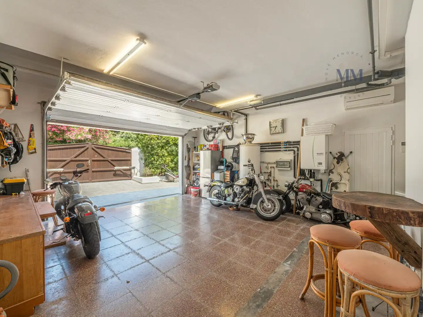 Parking of Houses for sale in Es Castell  with Air Conditioner, Private garden and Terrace