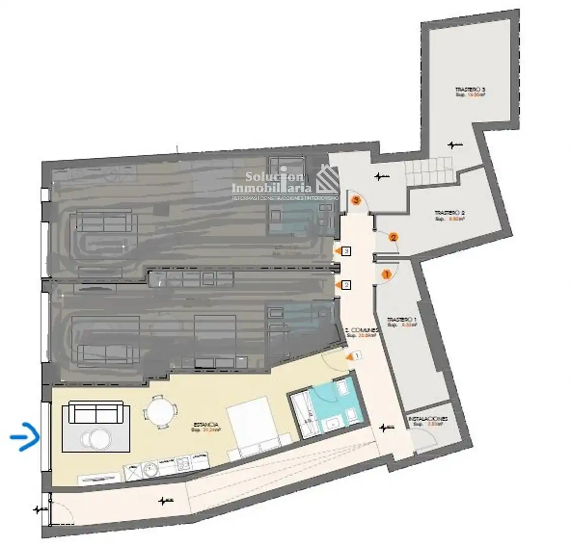 Apartamento en venta en Salamanca con Calefacción