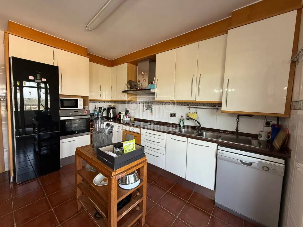 Cuina de Casa o xalet en venda en Blanes amb Aire condicionat, Calefacció i Jardí privat