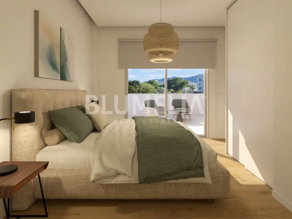 Dormitori de Apartament en venda en Oliva amb Aire condicionat, Calefacció i Jardí privat