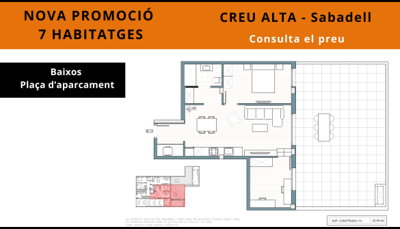 Pis en venda en Sabadell