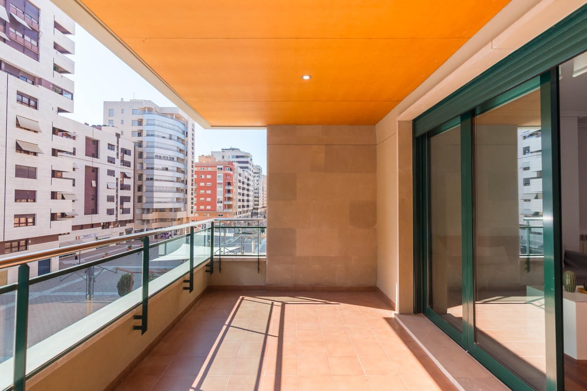 Terrace of Flat for sale in  Murcia Capital  with Air Conditioner, Heating and Private garden