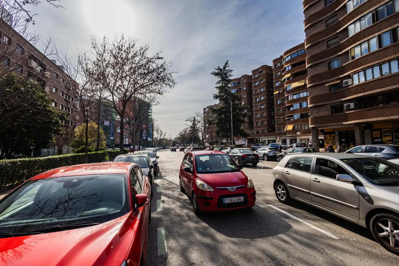 Außenansicht von Wohnungen zum Verkauf in Madrid mit Klimaanlage und Heizung