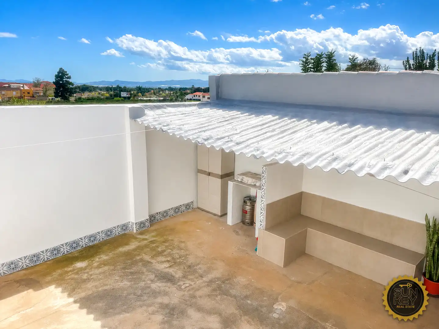 Terraza de Casa o chalet en venta en Alhama de Murcia con Amueblado