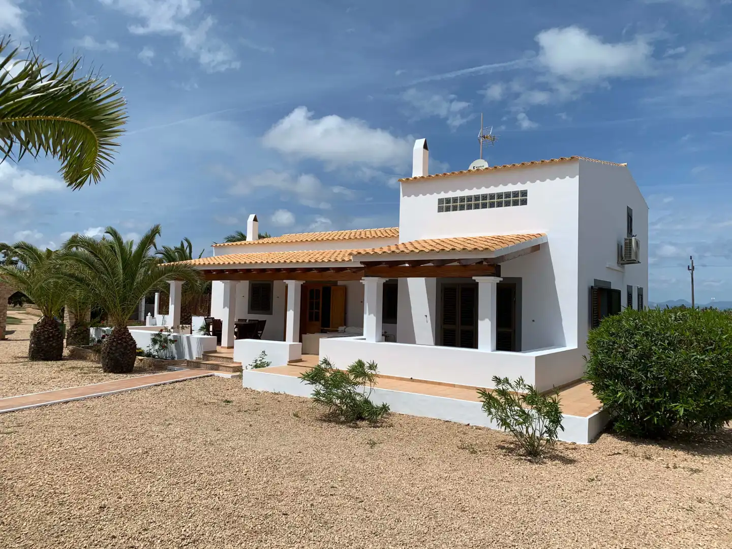 Vista exterior de Casa o xalet en venda en Formentera amb Aire condicionat, Calefacció i Jardí privat