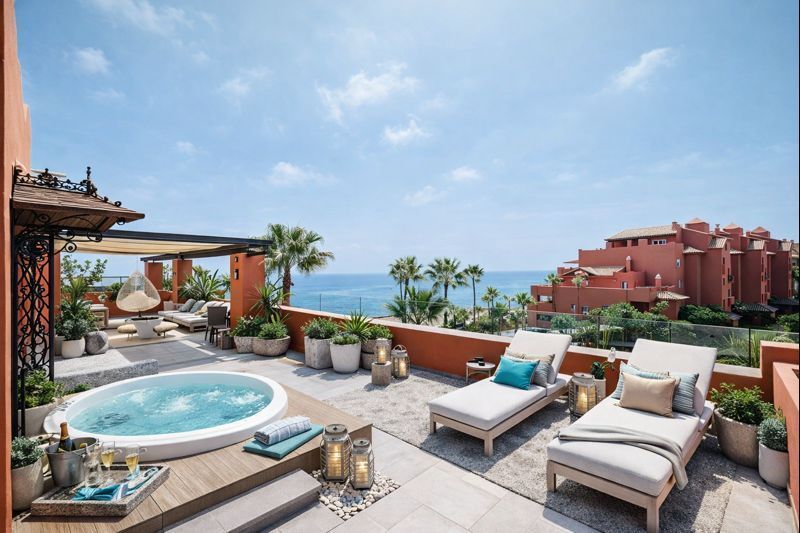 Terrace of Attic for sale in Torrox  with Air Conditioner, Storage room and Furnished