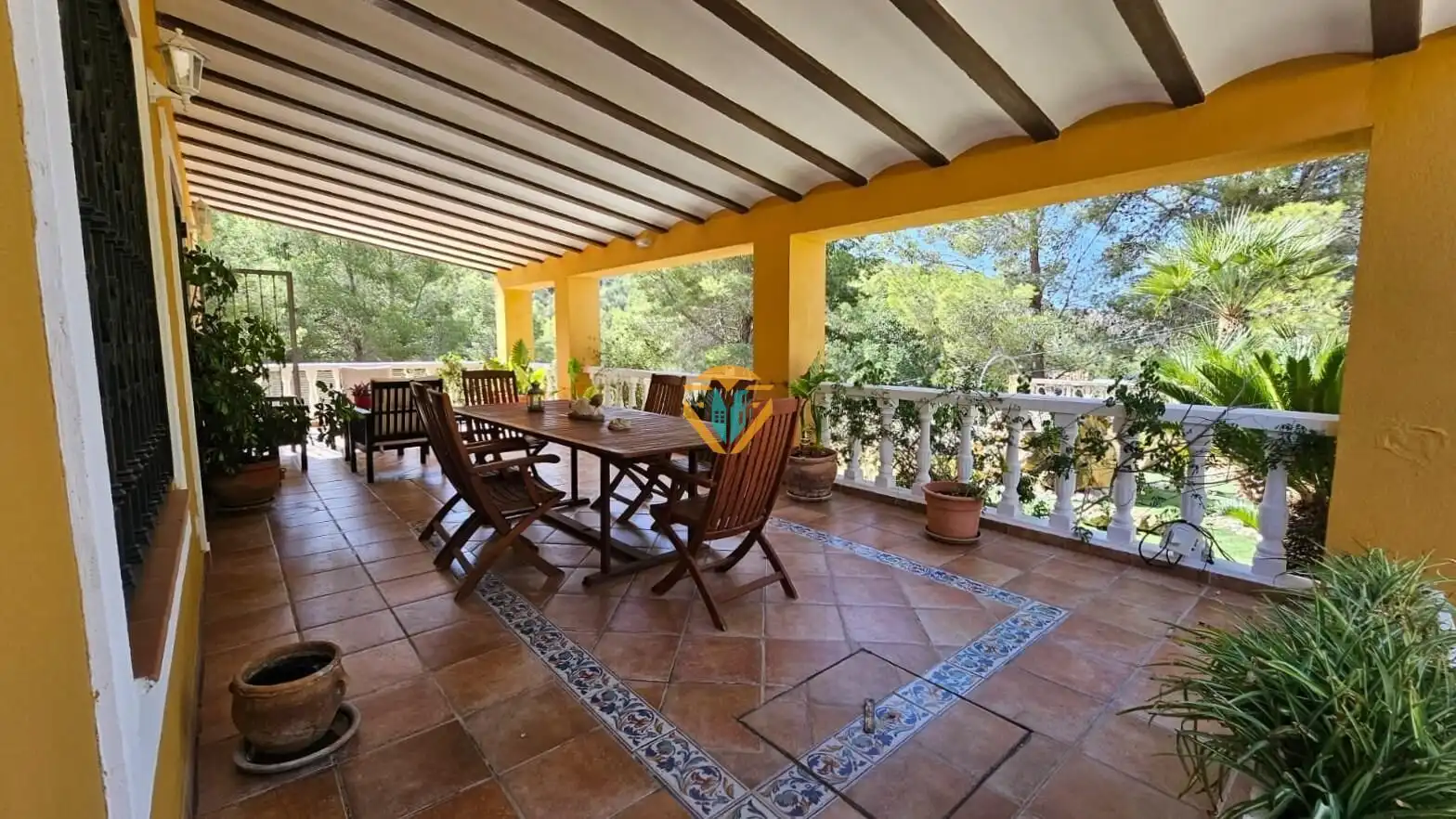 Terrassa de Casa o xalet en venda en Finestrat amb Calefacció, Jardí privat i Terrassa
