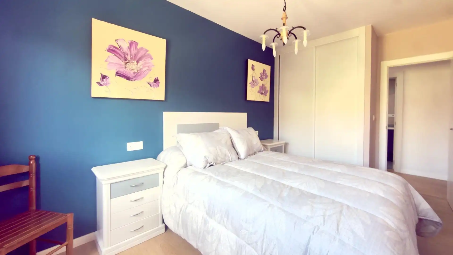 Bedroom of Flat for sale in O Carballiño    with Heating, Storage room and Furnished