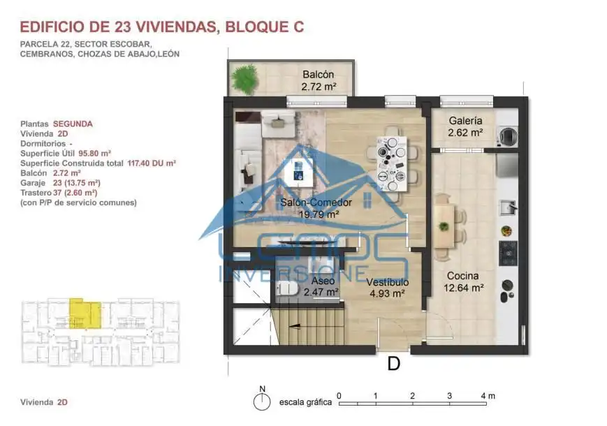 Wohnung zum Verkauf in Calle matias diez alonso, 3, Chozas de Abajo