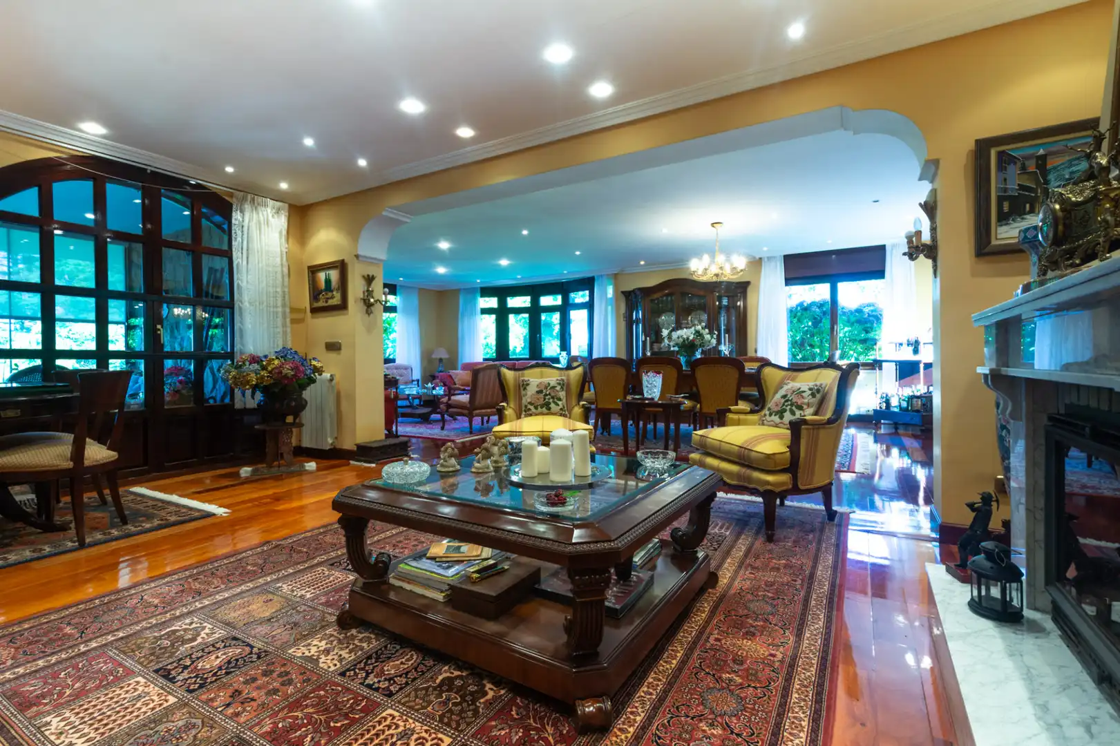 Sala de estar de Casa o chalet en venta en Somió - Cabueñes