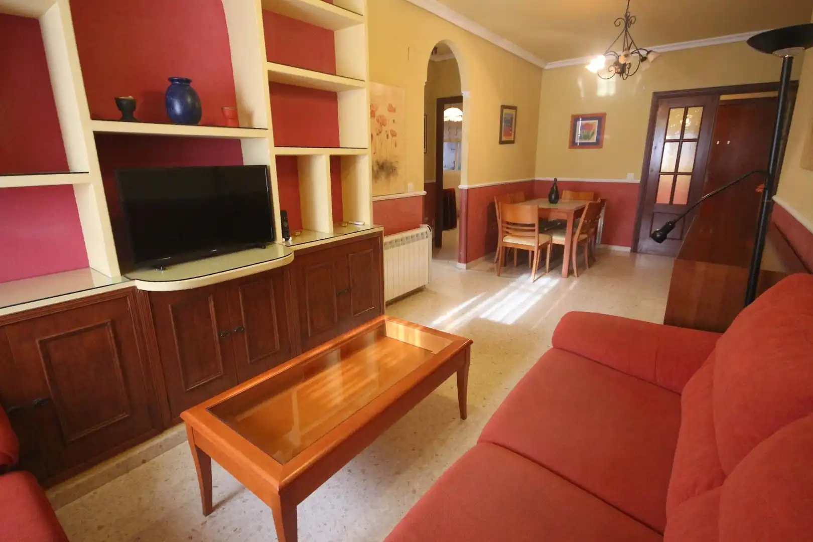 Sala de estar de Piso en venta en Badajoz con Aire acondicionado y Calefacción