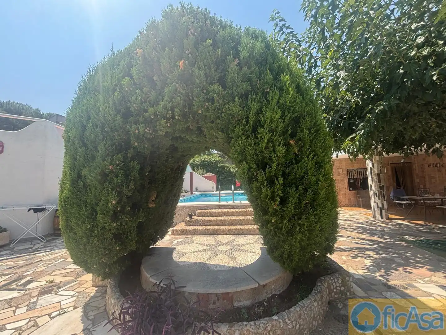 Jardín de Casa o chalet en venta en La Pobla de Tornesa con Terraza, Trastero y Piscina