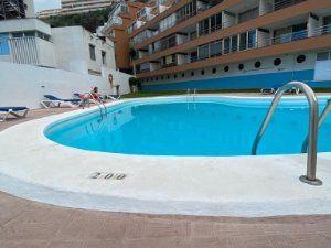 Swimming pool of Flat to rent in Puerto de la Cruz