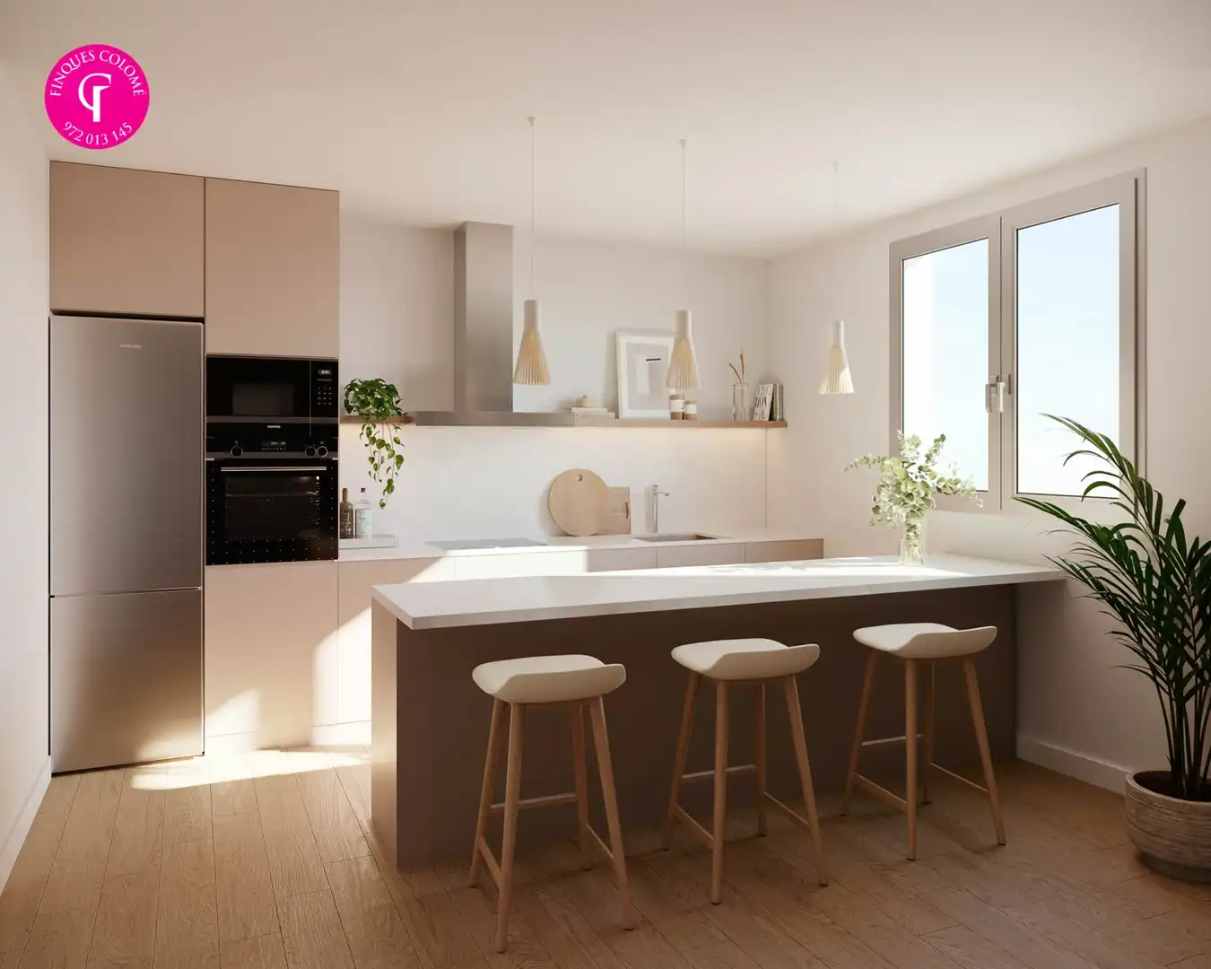 Cocina de Piso en venta en Vilablareix con Aire acondicionado, Terraza y Trastero