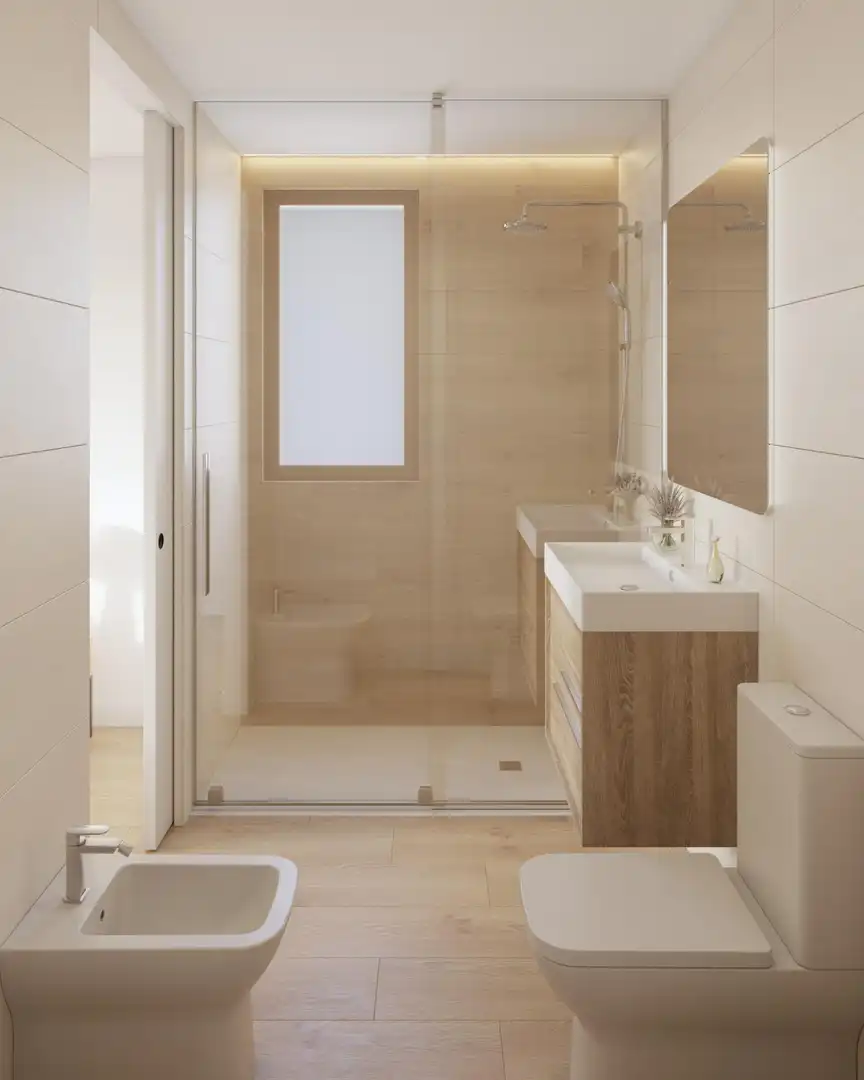 Bany de Apartament en venda en Águilas amb Jardí privat, Terrassa i Traster