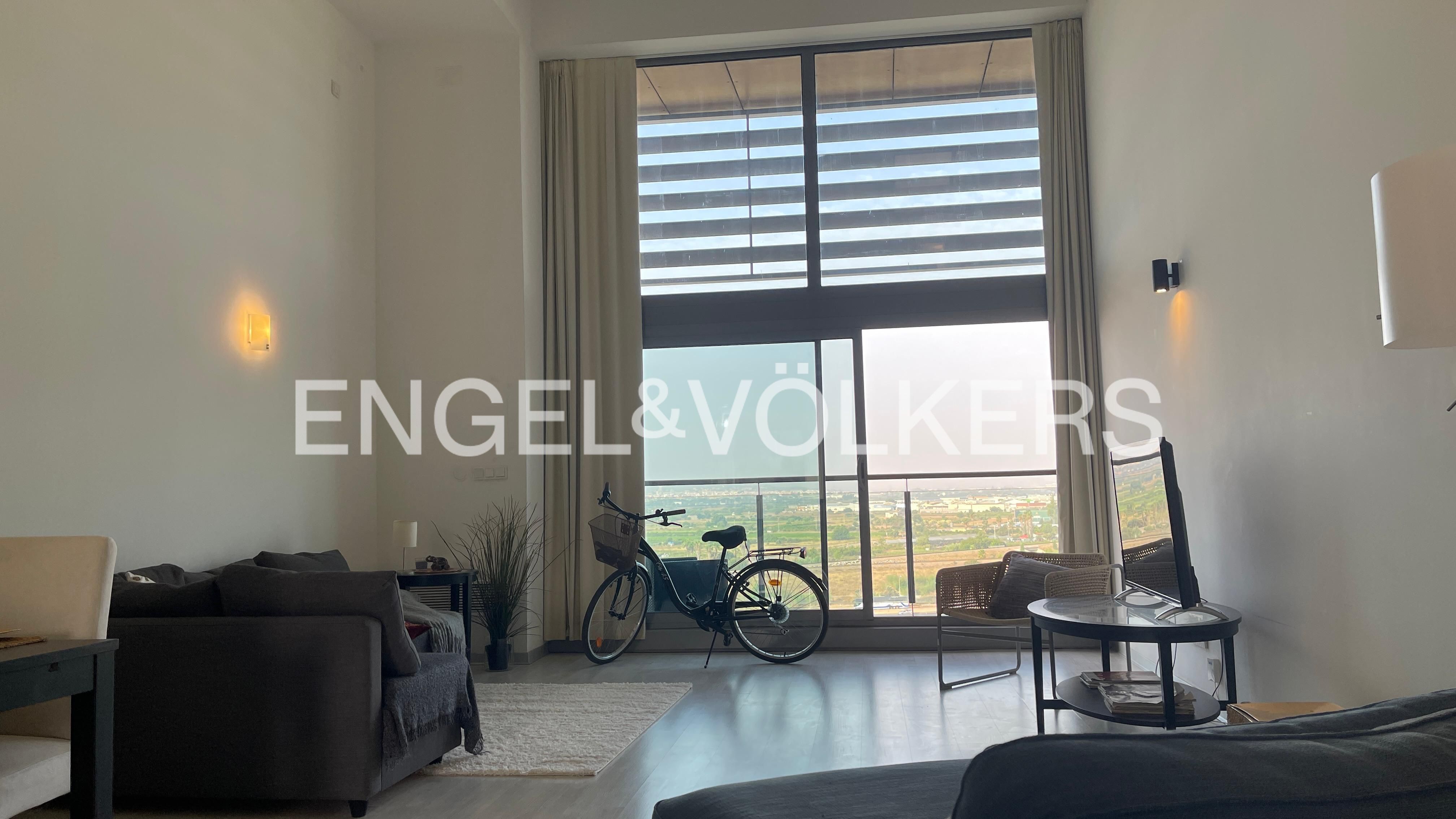 Living room of Flat for rent in Xirivella  with Air Conditioner, Heating and Furnished