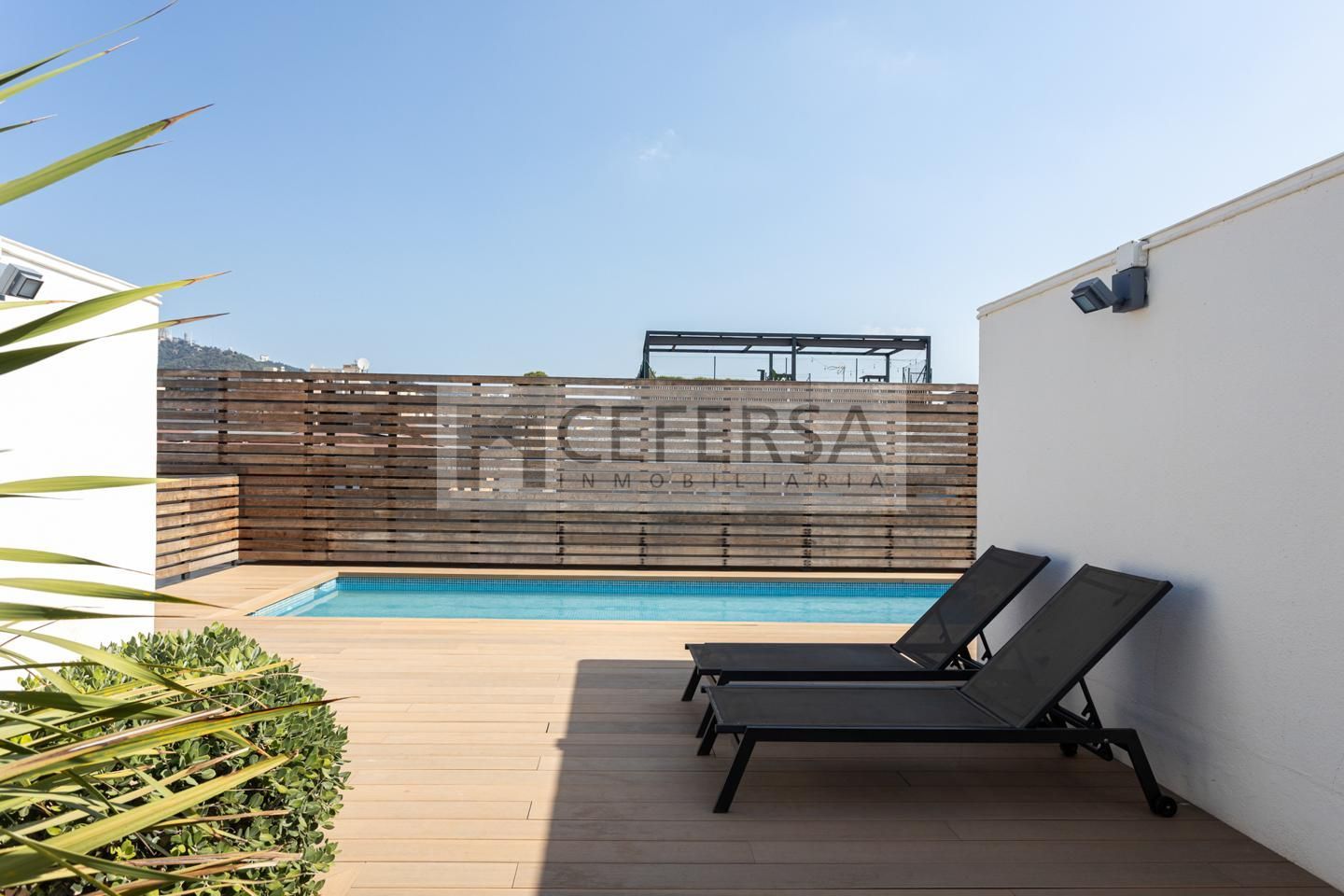 Terrace of Flat for sale in  Barcelona Capital  with Air Conditioner, Heating and Storage room