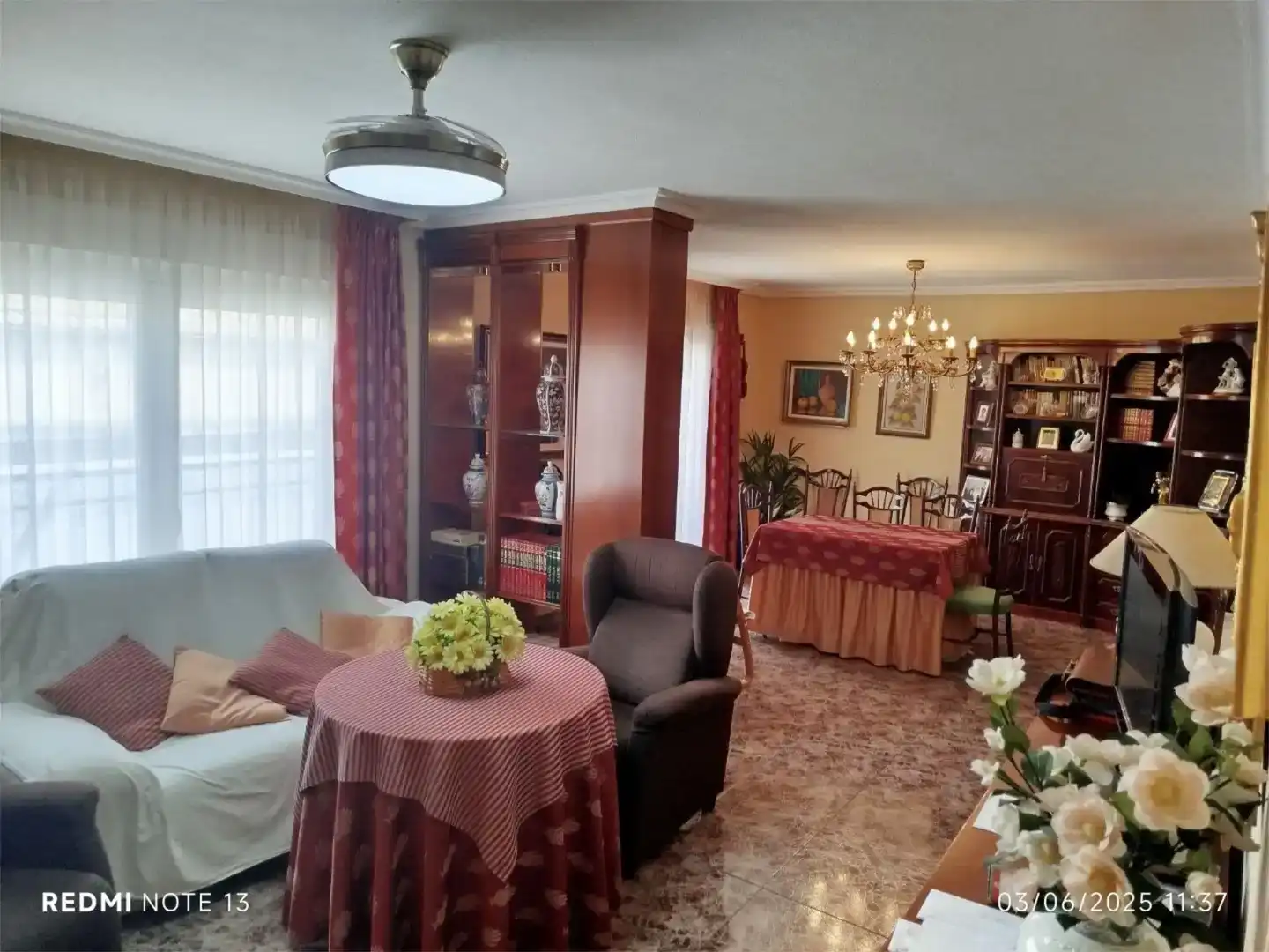Living room of Attic for sale in Jaén  with Air Conditioner, Storage room and Furnished
