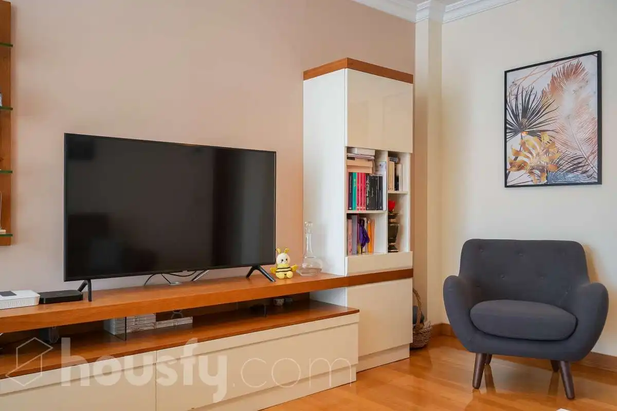 Sala de estar de Piso en venta en Madrid con Aire acondicionado, Calefacción y Jardín privado