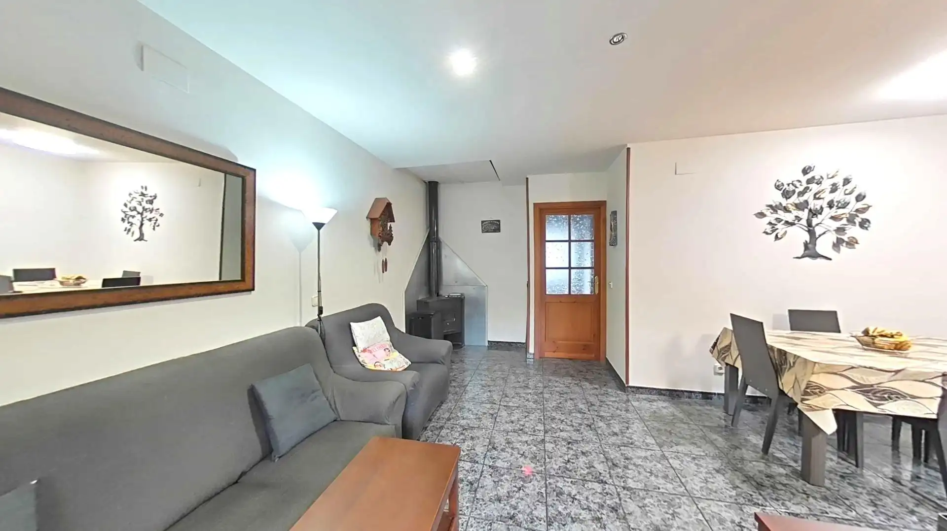 Sala de estar de Casa o chalet en venta en Castellcir con Calefacción, Jardín privado y Terraza