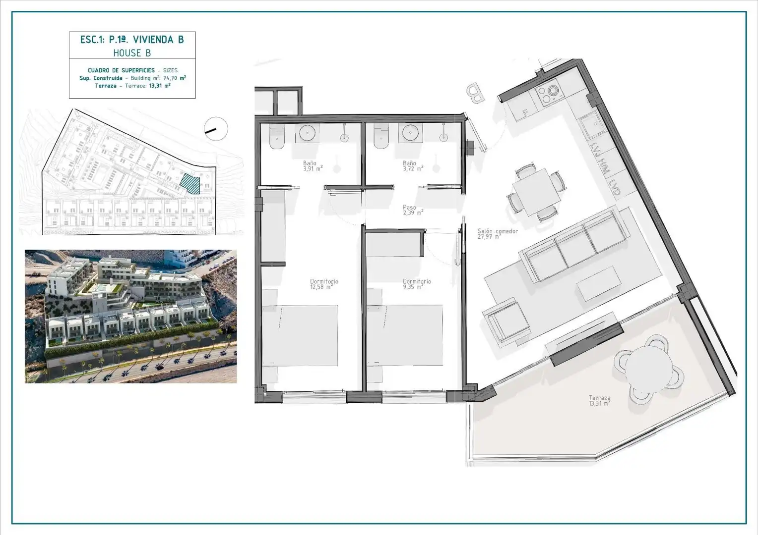 Apartament amb piscina en venda a El Hornillo, imagen 8