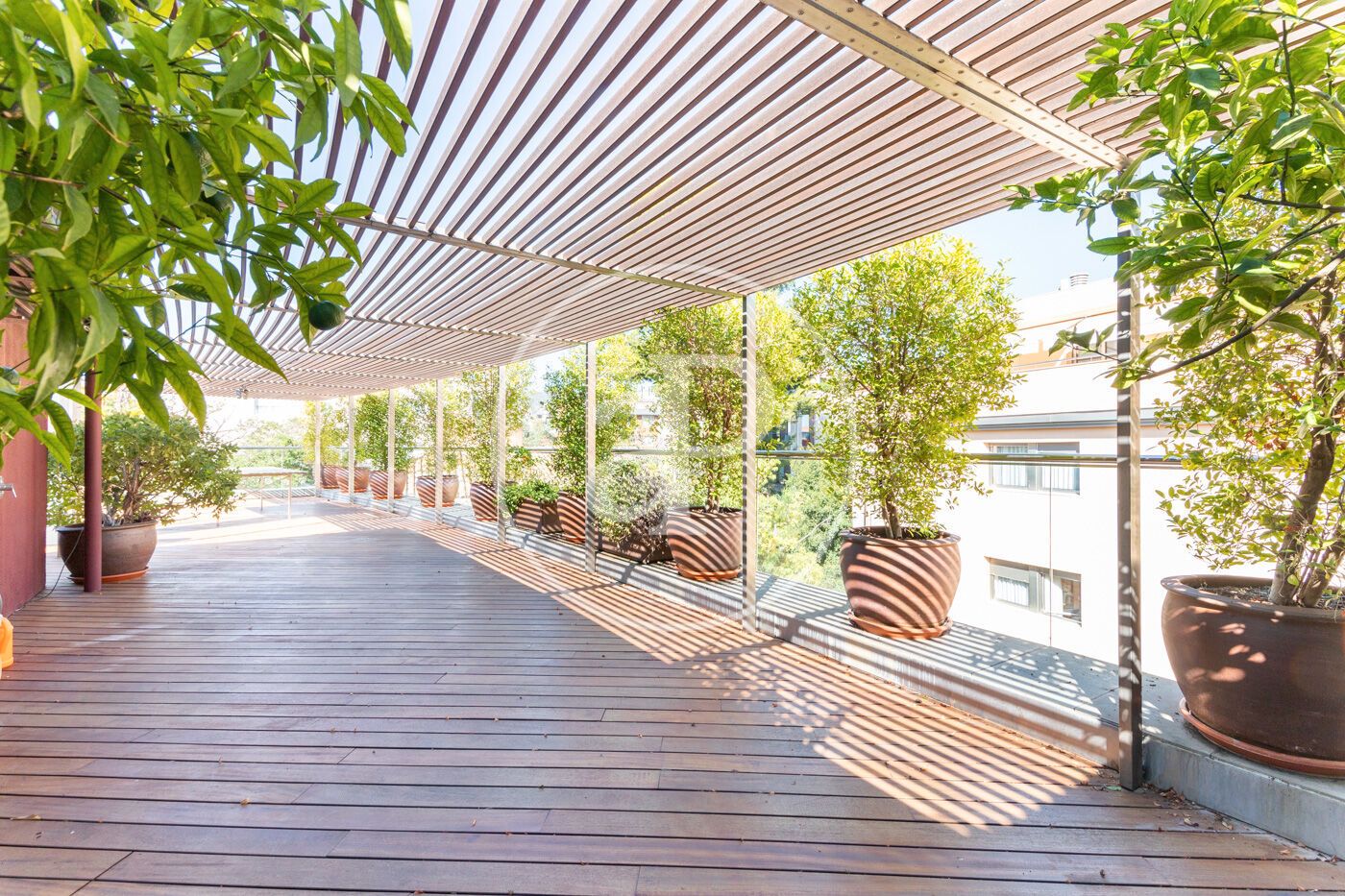 Terrace of Flat to rent in  Barcelona Capital  with Air Conditioner, Heating and Terrace