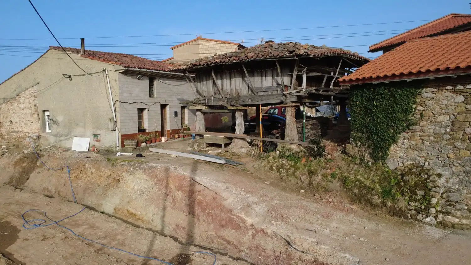 Exterior view of Houses for sale in Siero  with Heating, Terrace and Storage room