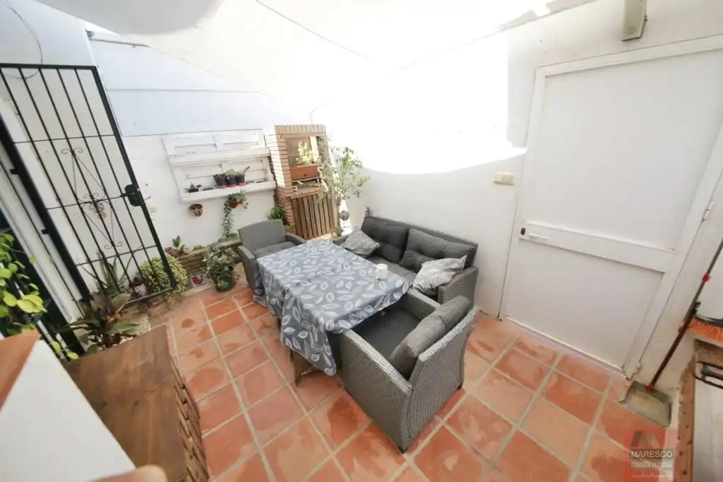 Terrasse von Wohnungen zum Verkauf in Mijas mit Klimaanlage, Terrasse und Gemeinschaftspool