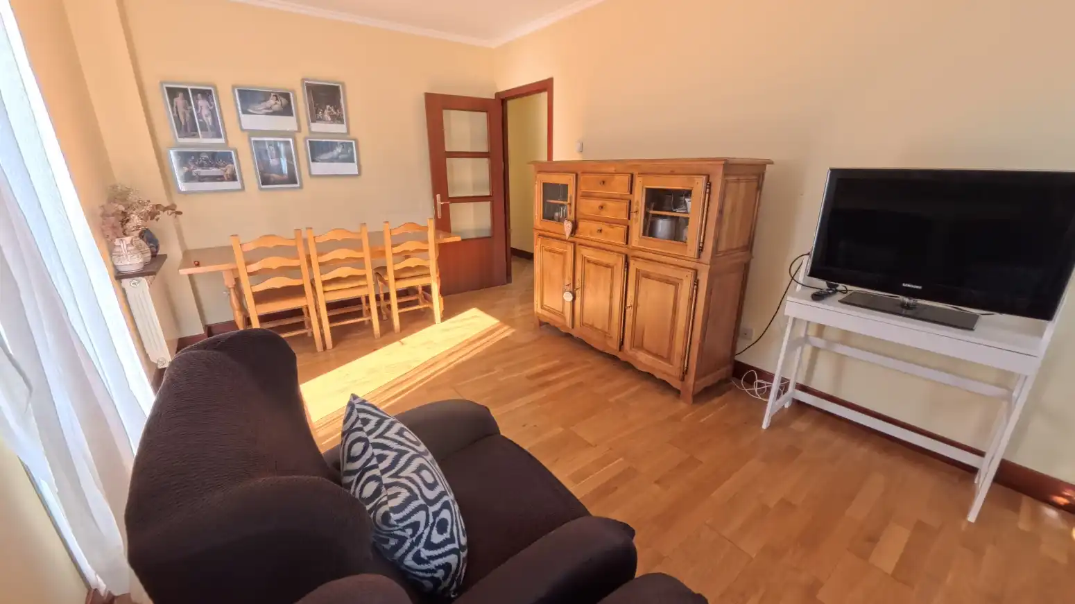 Living room of Flat for sale in Nalda  with Heating, Private garden and Parquet flooring
