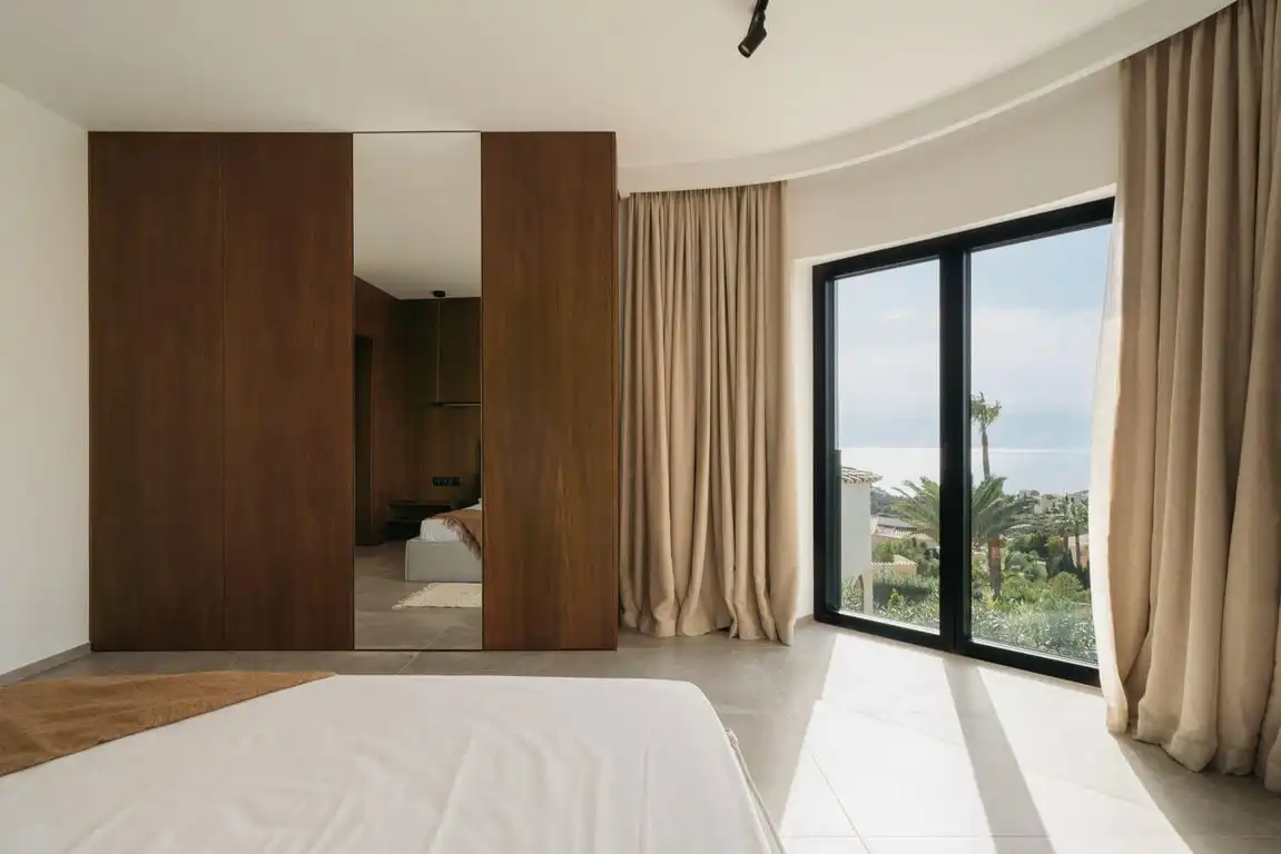 Habitación de Casa o chalet en venta en Benitachell / El Poble Nou de Benitatxell con Aire acondicionado, Jardín privado y Terraza