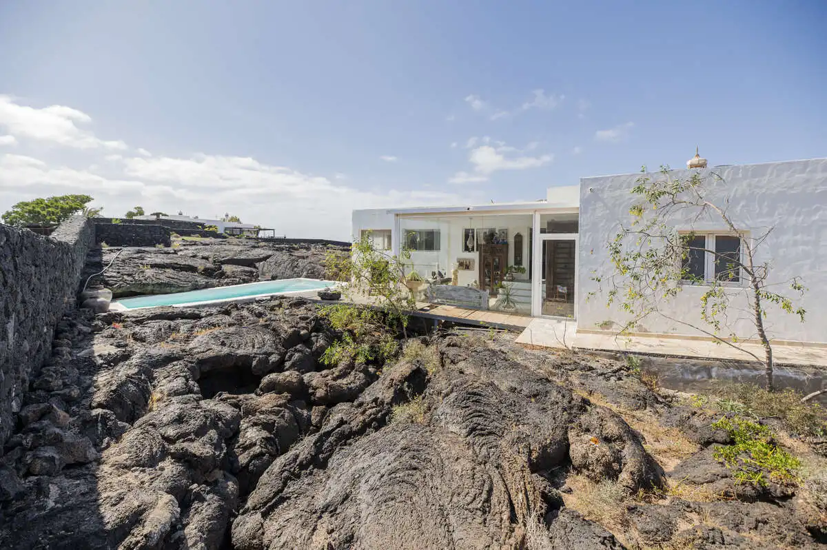 Vista exterior de Casa o chalet en venta en Teguise con Jardín privado, Piscina y Amueblado