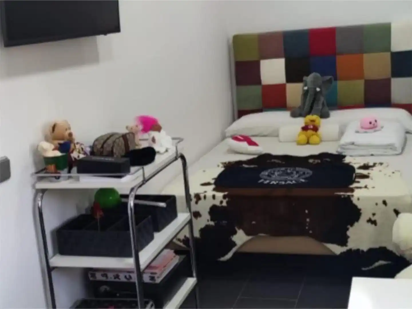 Schlafzimmer von Einfamilien-Reihenhaus zum Verkauf in Cunit mit Klimaanlage, Schwimmbad und Balkon