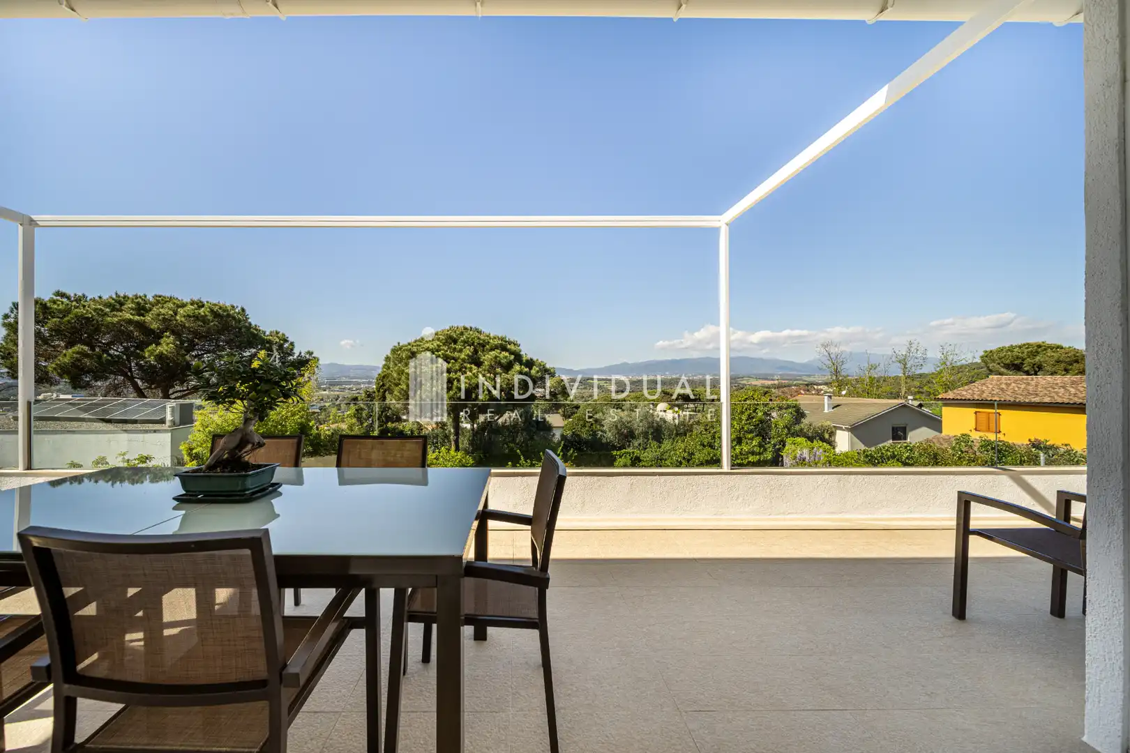 Terrassa de Casa o xalet en venda en Vallromanes amb Aire condicionat, Calefacció i Jardí privat