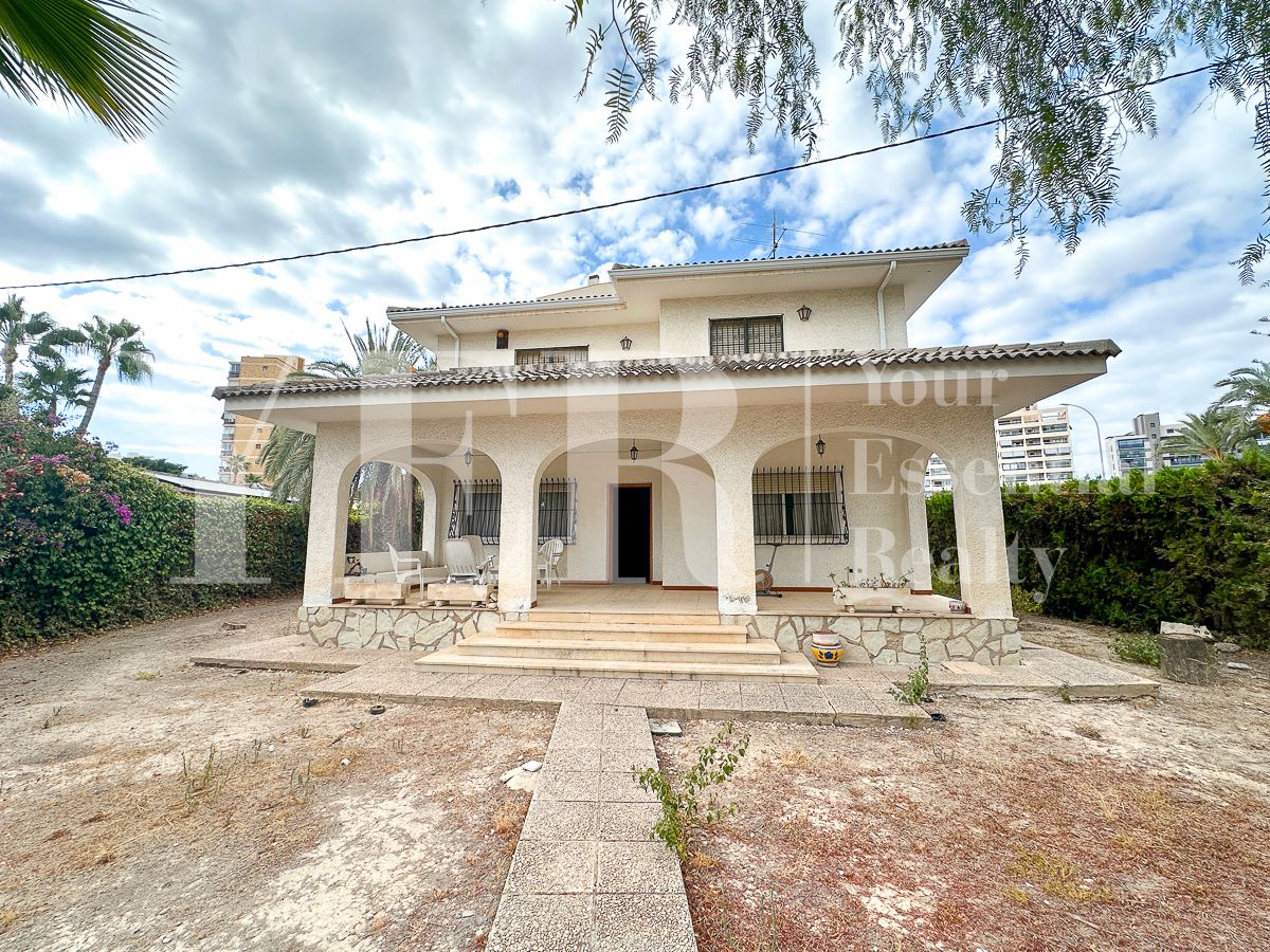 Exterior view of House or chalet for sale in Alicante / Alacant  with Private garden