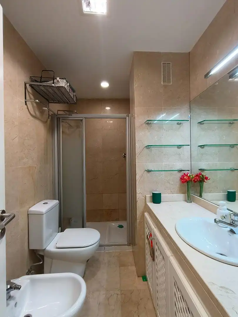 Bathroom of Attic for rent in Santa Cruz de Tenerife  with Air Conditioner, Terrace and Furnished