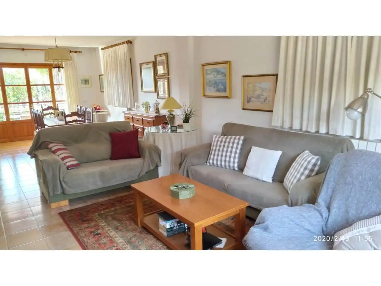 Wohnzimmer von Country house zum Verkauf in Sa Pobla mit Klimaanlage, Heizung und Privatgarten