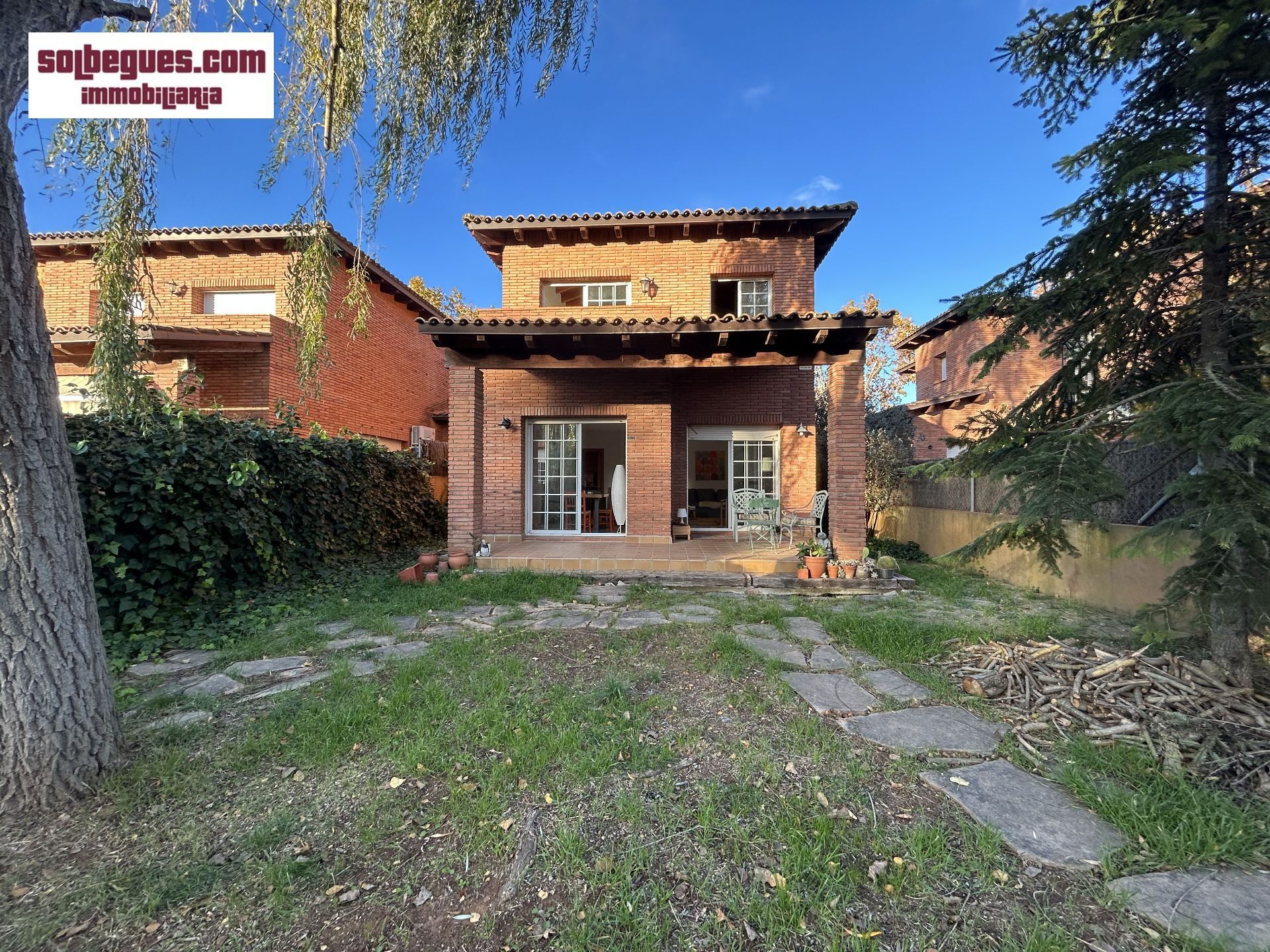 Jardí de Casa o xalet en venda en Begues amb Calefacció, Jardí privat i Terrassa