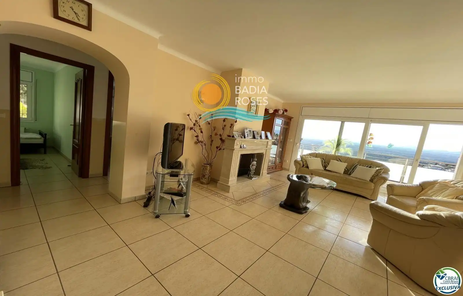 Living room of Houses for sale in Roses  with Terrace, Storage room and Swimming Pool