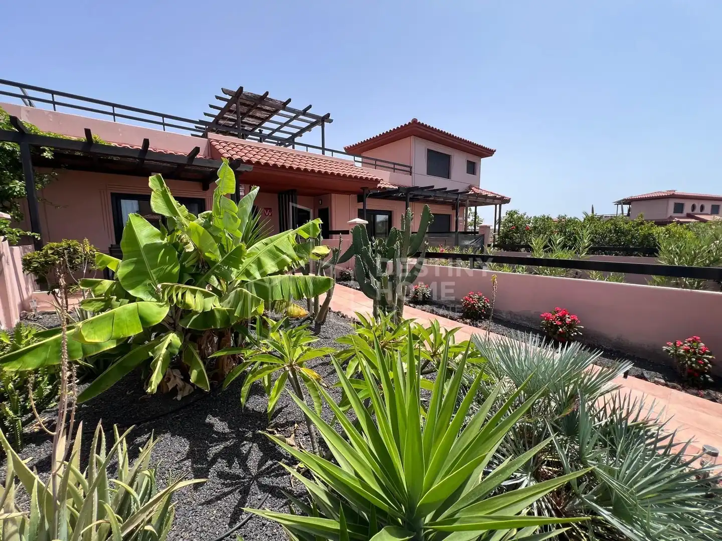 Terrassa de Casa adosada en venda en La Oliva amb Jardí privat, Terrassa i Moblat