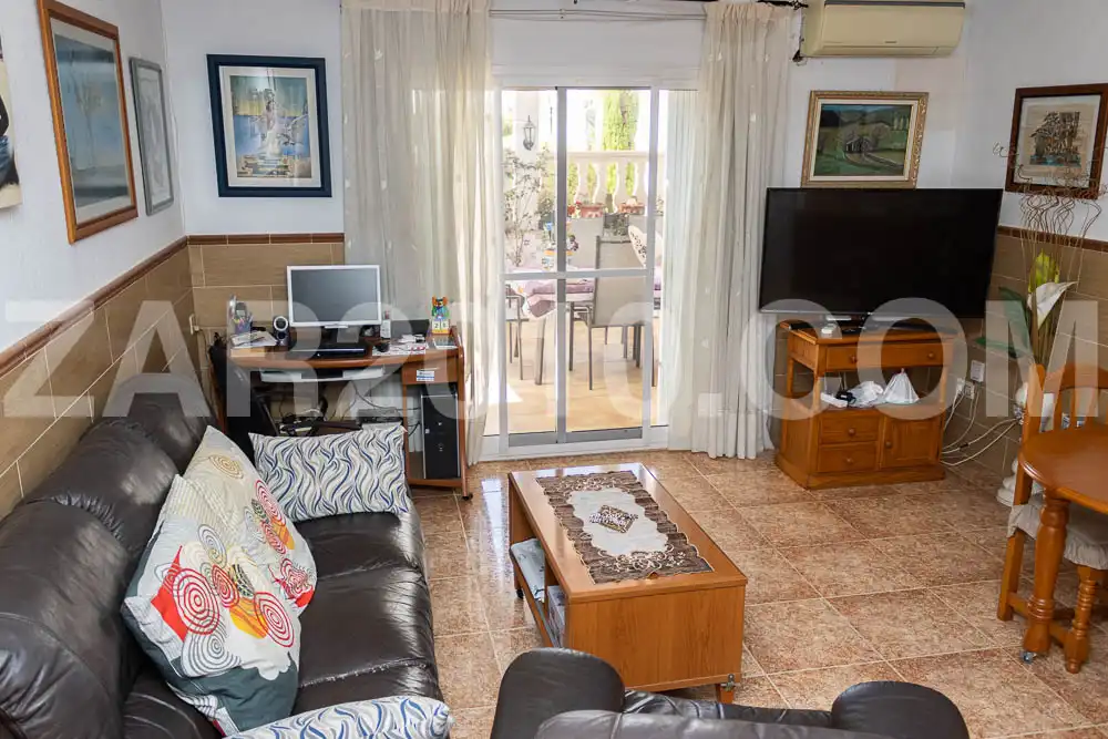 Living room of Detached homes for sale in Vera  with Air Conditioner, Terrace and Furnished